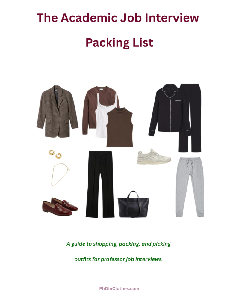 Introducing: The Academic Job Market Printable! - PhD in Clothes